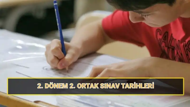 MEB 2023-2024 Eğitim Yılı İkinci Ortak Yazılı Sınav Tarihleri Açıkladı