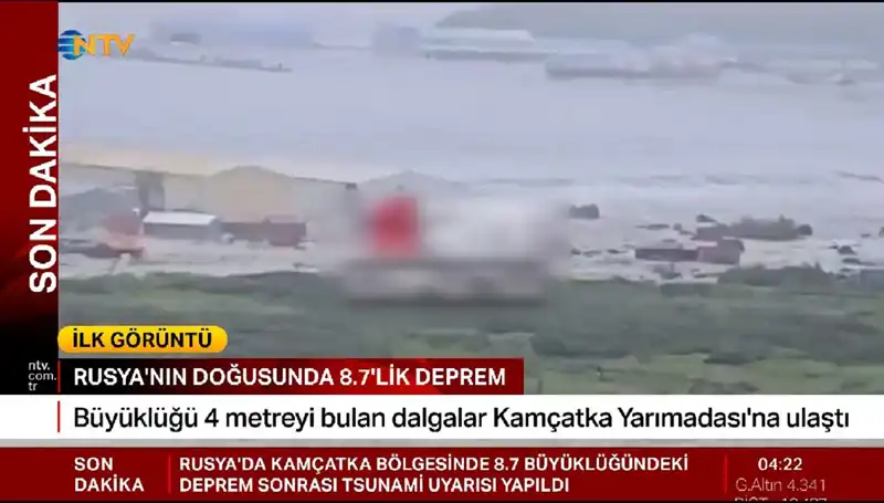 Kamçatka Kıyılarında İlk Tsunami Dalgaları Ulaştı: Neler Oluyor?