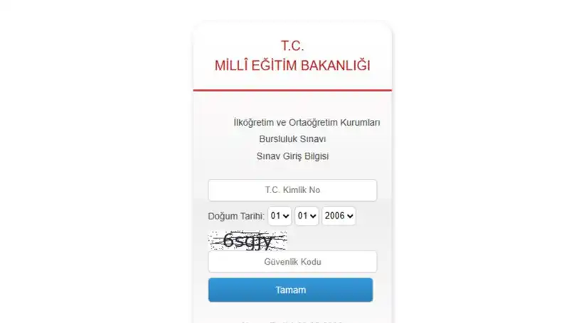 2025 Bursluluk Sınavı Giriş Belgesi Ne Zaman Yayınlanacak?