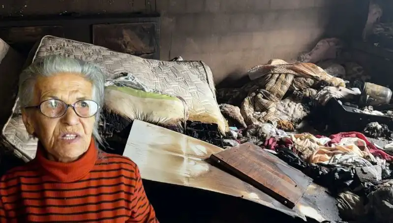 Annesini Öldürmek İsteyen Genç, Evi Ateşe Verdi!