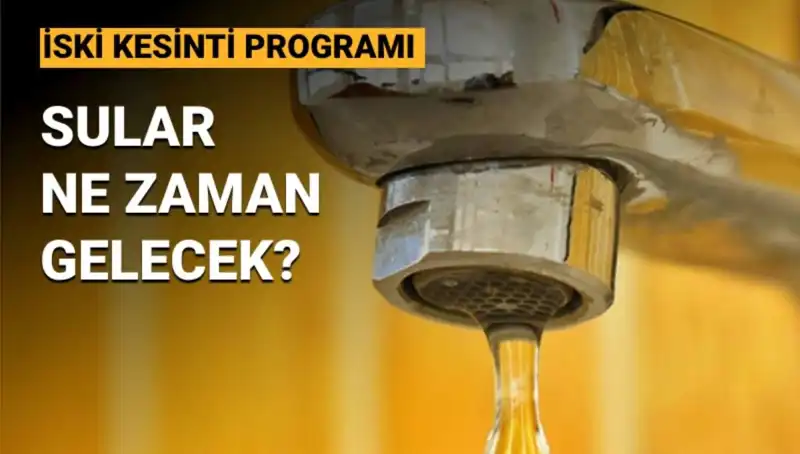 İstanbul İSKİ Su Kesintisi Programı: 3 Mayıs’ta Hangi Semtlerde Su Kesintisi Olacak?