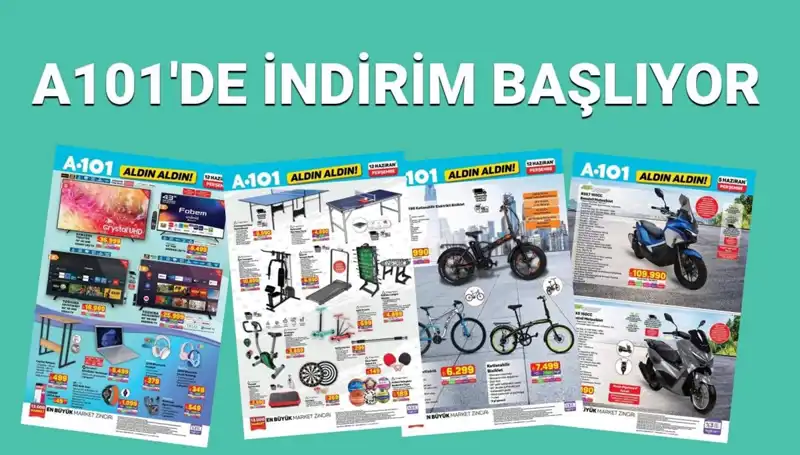A101 Market 12 Haziran Aktüel Kataloğu: Spor, Teknoloji ve Gaming Ürünleri Burada!