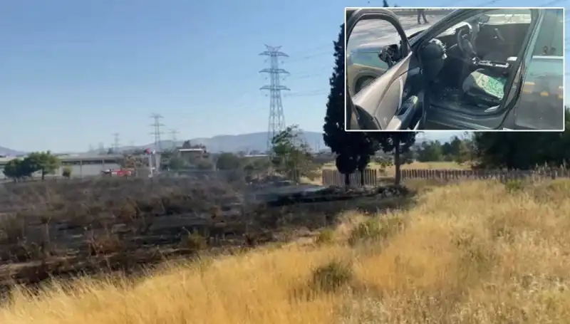 İzmir'deki Otluk Yangını AVM Otoparkında Büyük Paniğe Neden Oldu