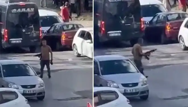 Başakşehir’de Pompalı Tüfekle Sokağa Çıkan Kişi Paniğe Neden Oldu