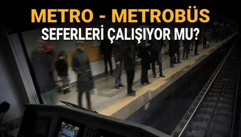 İstanbul'da Bugün Metrobüs ve Metro Seferleri Aktif mi? Grev Tarihleri Açıklandı!
