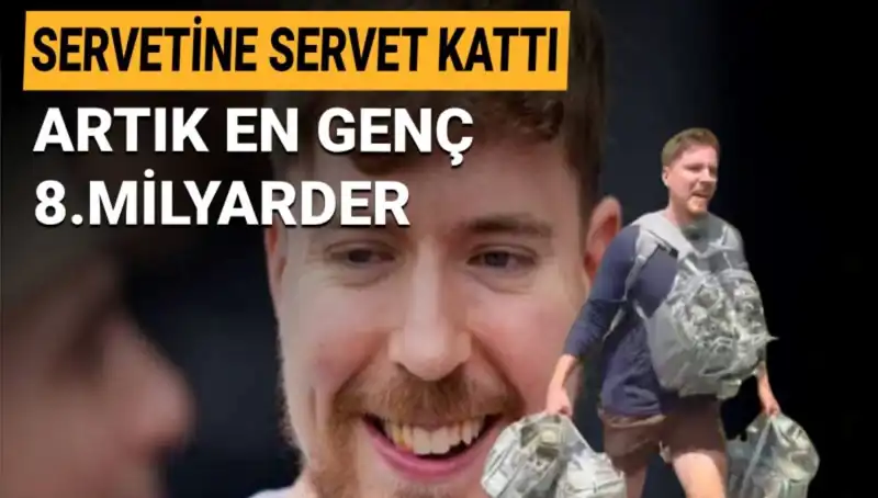 MrBeast: Genç Yaşta Elde Edilen 1 Milyar Dolarlık Servet ve Yıldızlaşan Kariyer