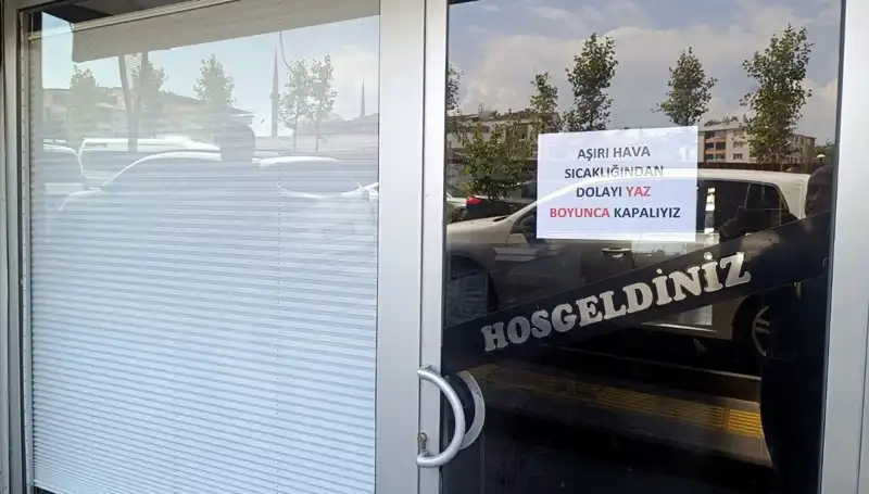 Afrika Sıcaklarından Etkilenen Esnafa Destek Bekleniyor