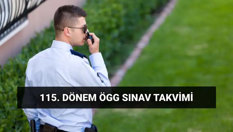 2025 Özel Güvenlik Görevlisi (ÖGG) Sınav Takvimi ve Yerleri Açıklandı mı?
